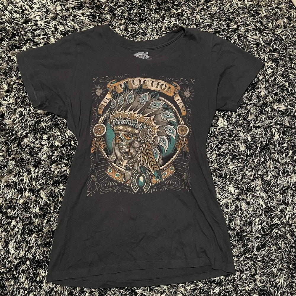 Dark Gray Affliction Tee